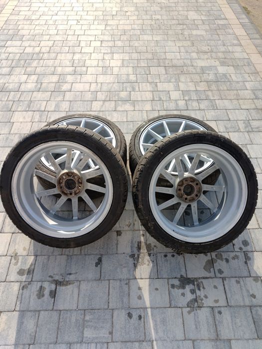 Felgi vossen 18cali 5x108 + opony zimowe volvo,ford,jaguar