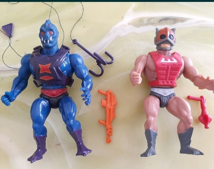 Bonecos He-man, Astérix e Obélix anos 80