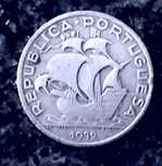 Moeda de 10$00 Prata 1932.