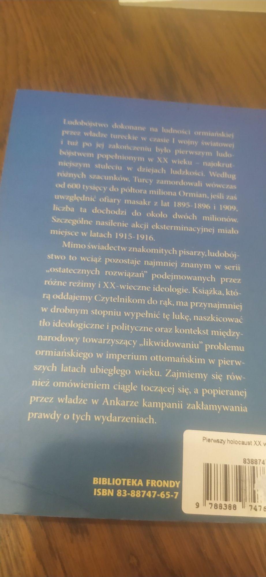 Pierwszy Holocaust XX wieku Grzegorz Kucharczyk