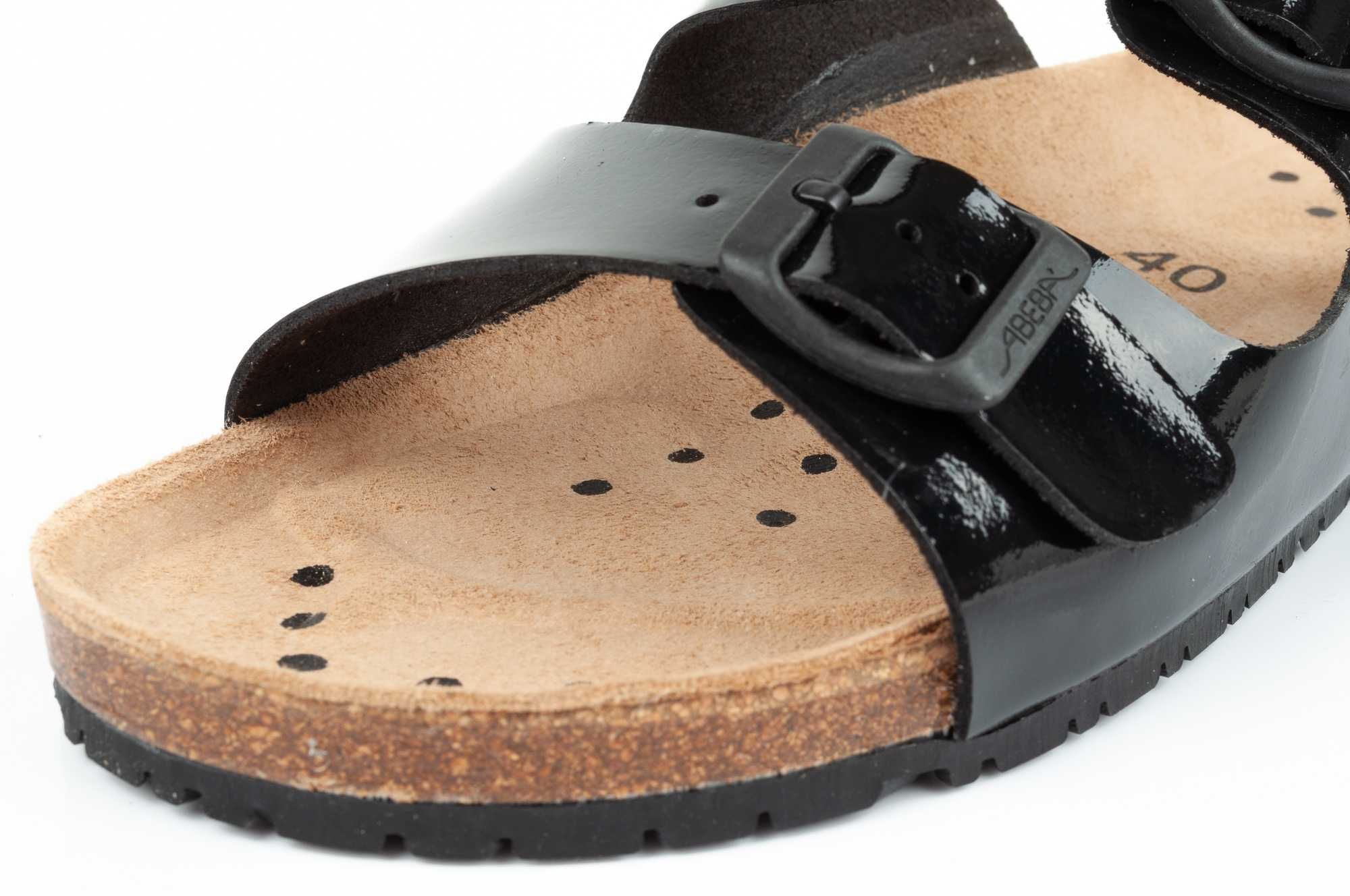 Klapki sandały robocze Abeba Sandals Black [8088] różne rozmiary