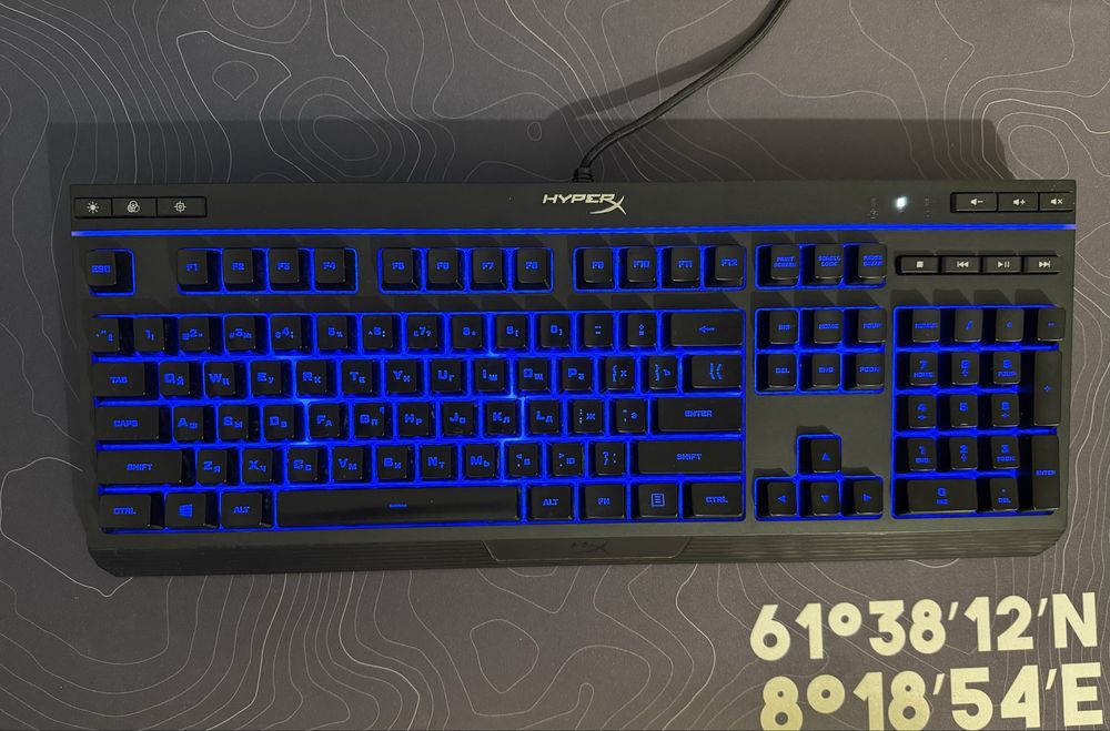 клавіатура HyperX Alloy Core RGB