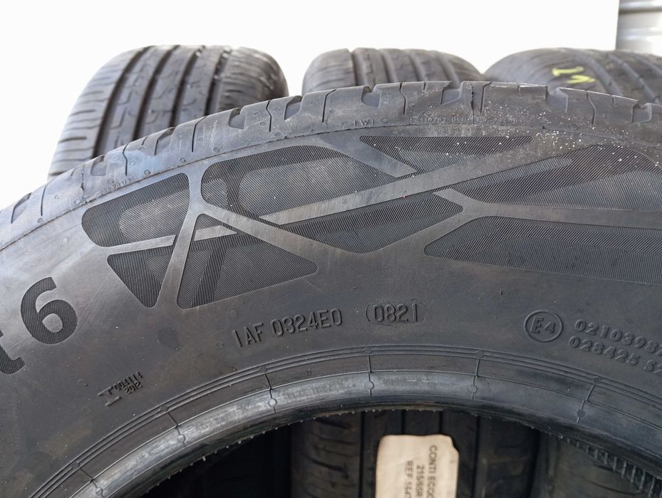4x 215/65 R16 98H Continental Eco Contact 6 2021r 6,3mm Demo