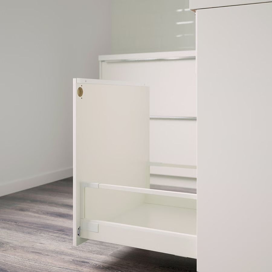 UTRUSTA ikea metod Elem. mocujący szufladę na drzwiach