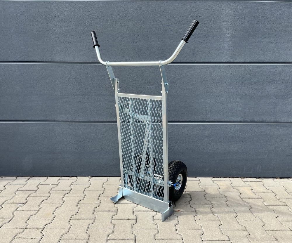 Wózek brukarski 40 cm ocynkowany – do pionowych rzędów kostki brukowej
