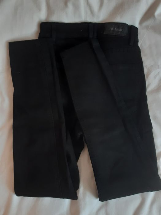 Czarne jeansy skinny