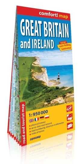 Wielka Brytania i Irlandia. Mapa 1:950 000 ExpressMap (Nowa)
