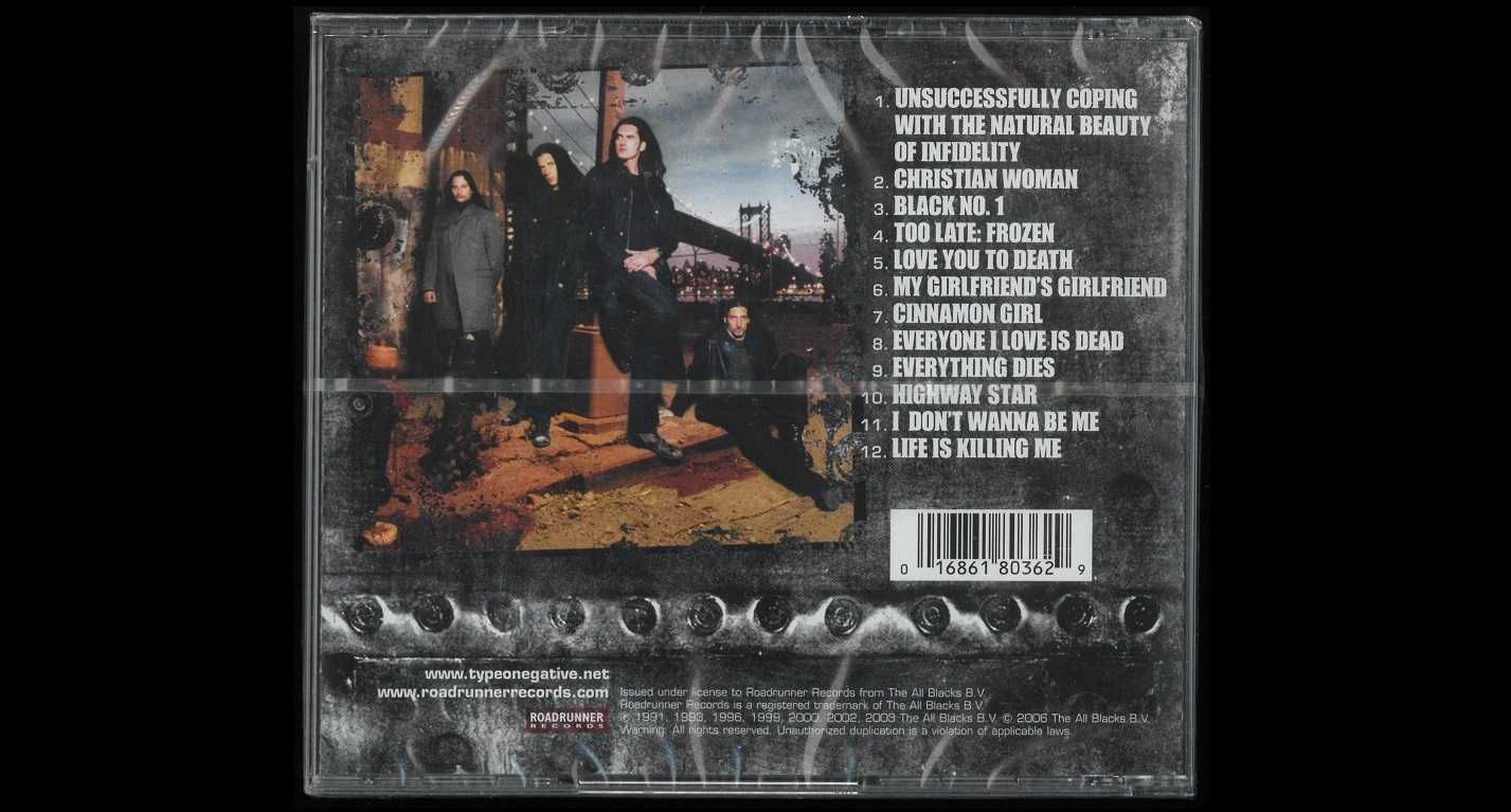 Type O Negative – "The Best Of". CD. NOWA