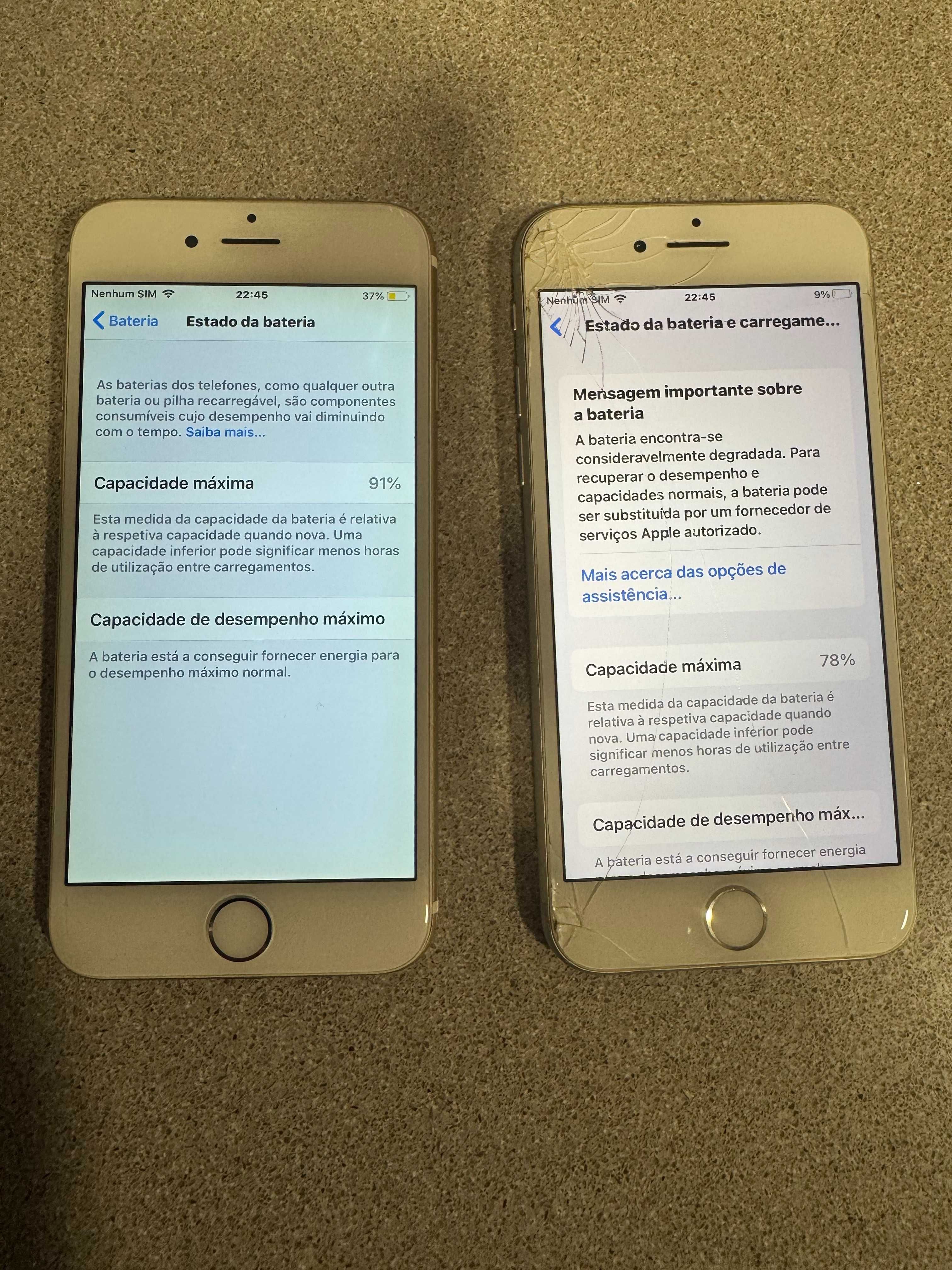 Vendo telemoveis Iphone Usados