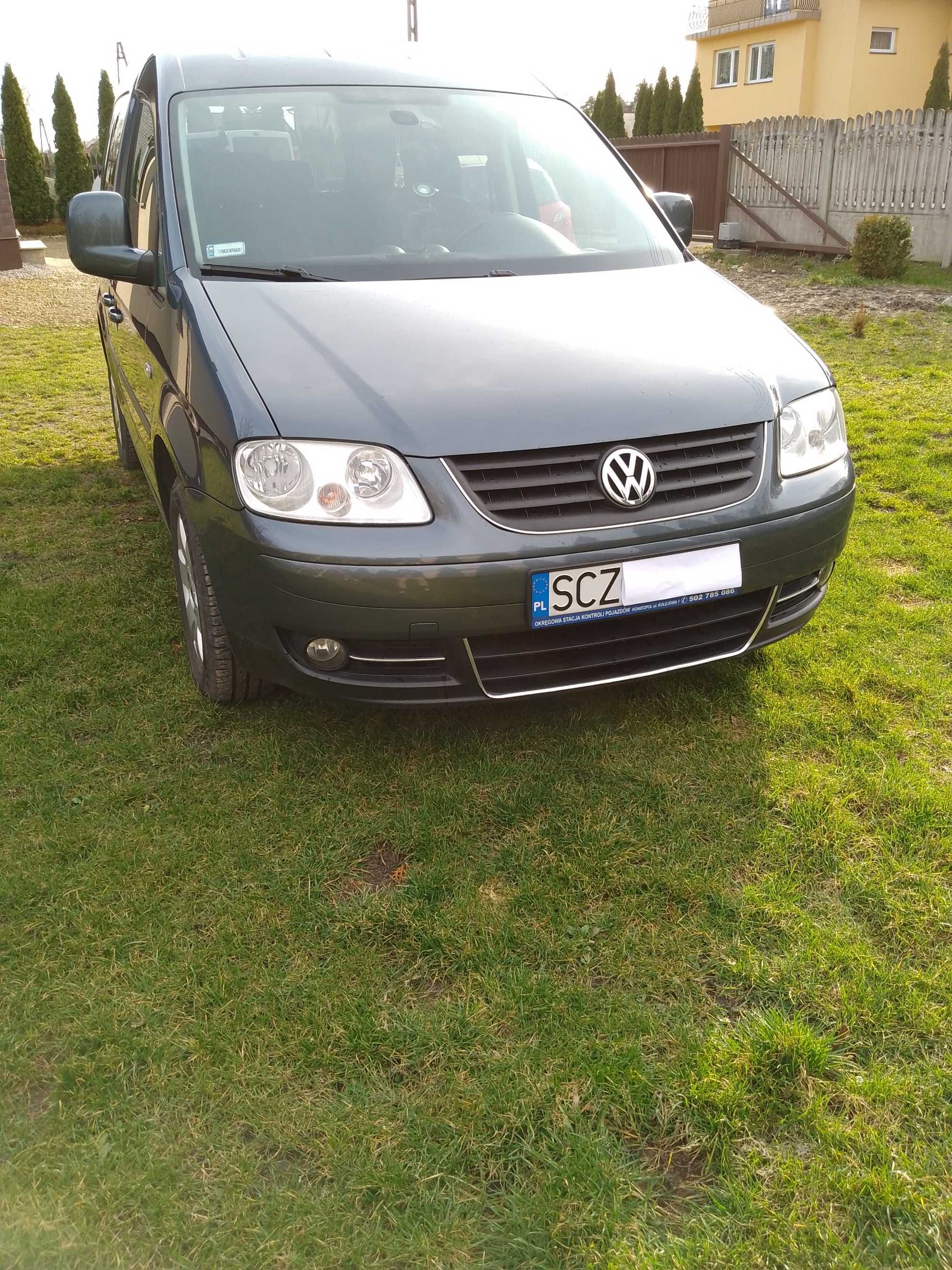 Volkswagen Caddy 1.6 Benzyna 2009r.