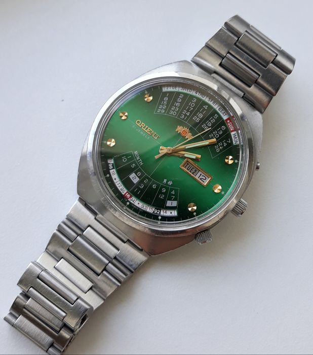 Zegarek męski Orient Patelnia, Cesarski, automatic 21 jewels