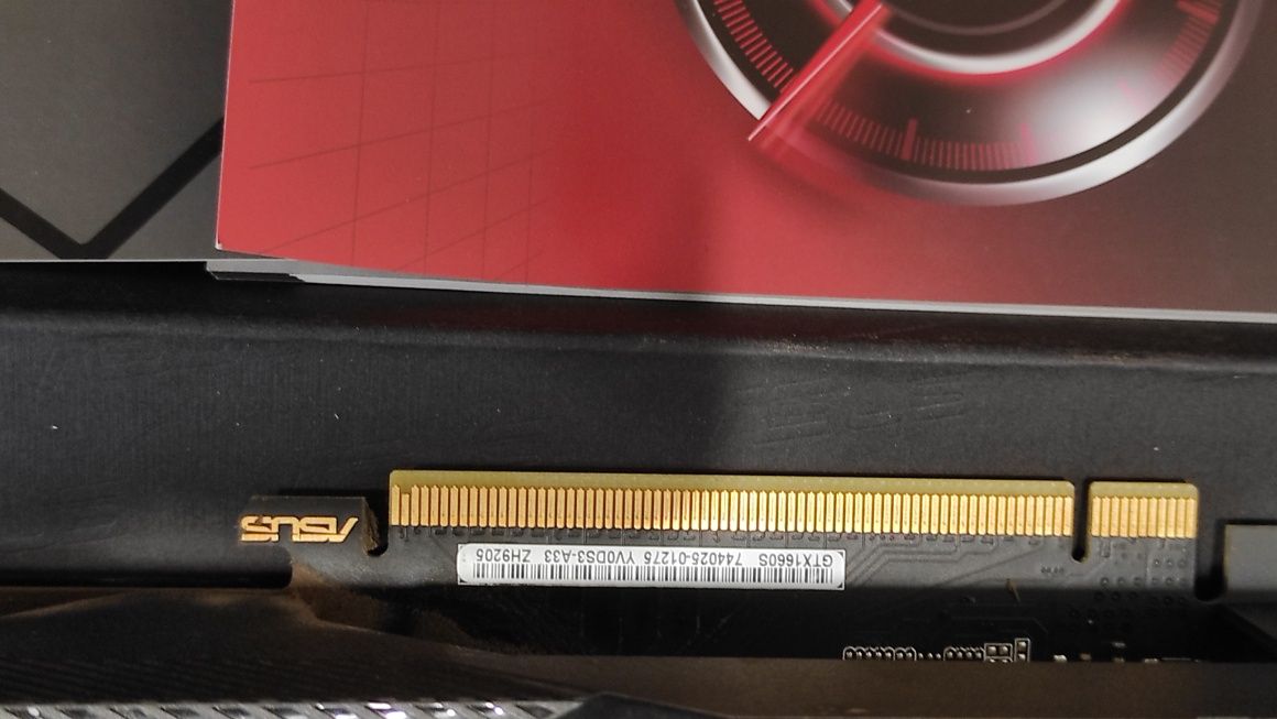 Відеокарта Asus Dual GTX 1660 Super, пам'ять Samsung