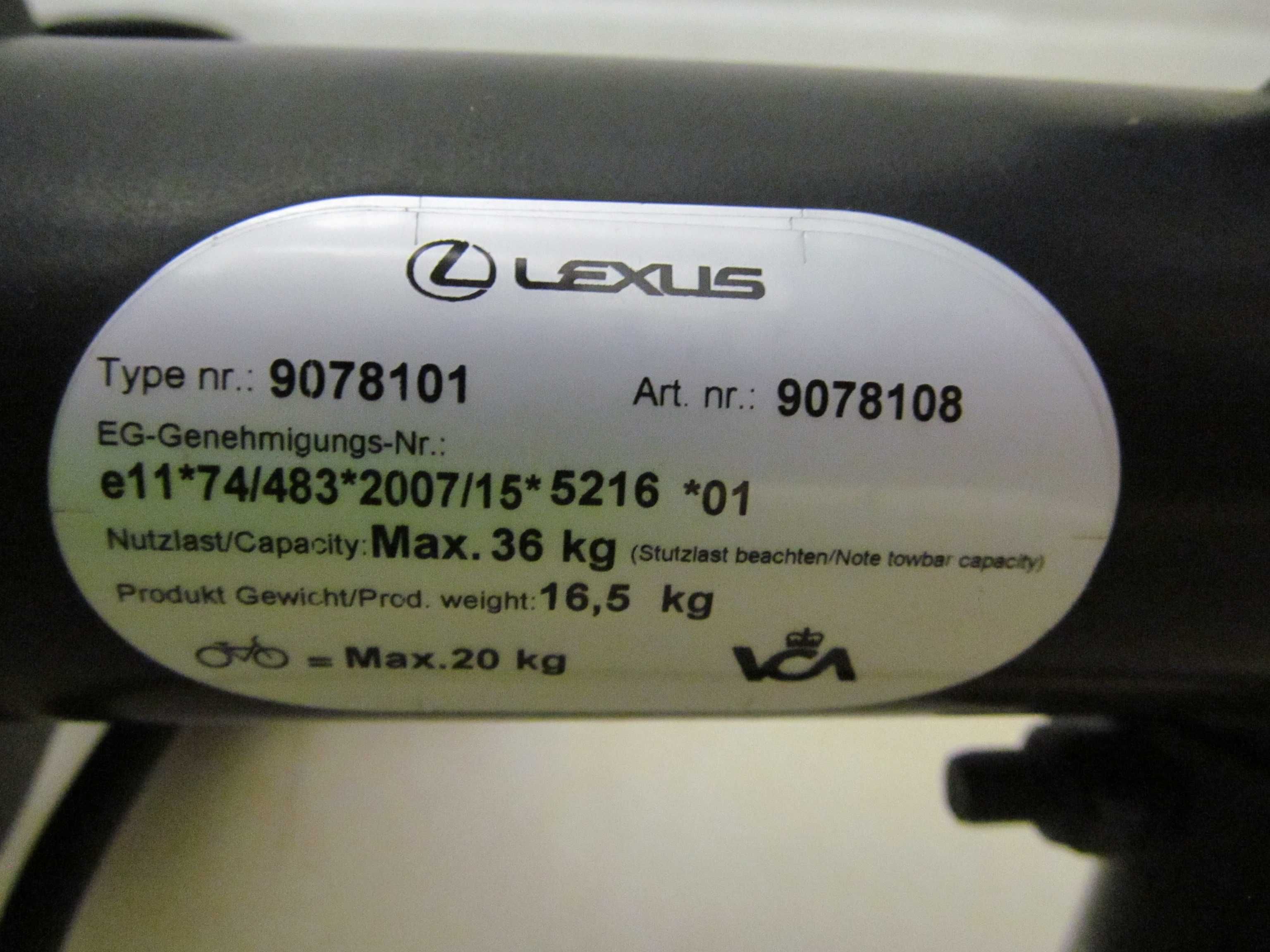 Bagażnik Rowerowy THULE LEXUS