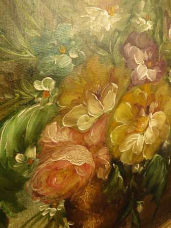 Коллекция картин из Европы художник De Ponti живопись Италия Цветы