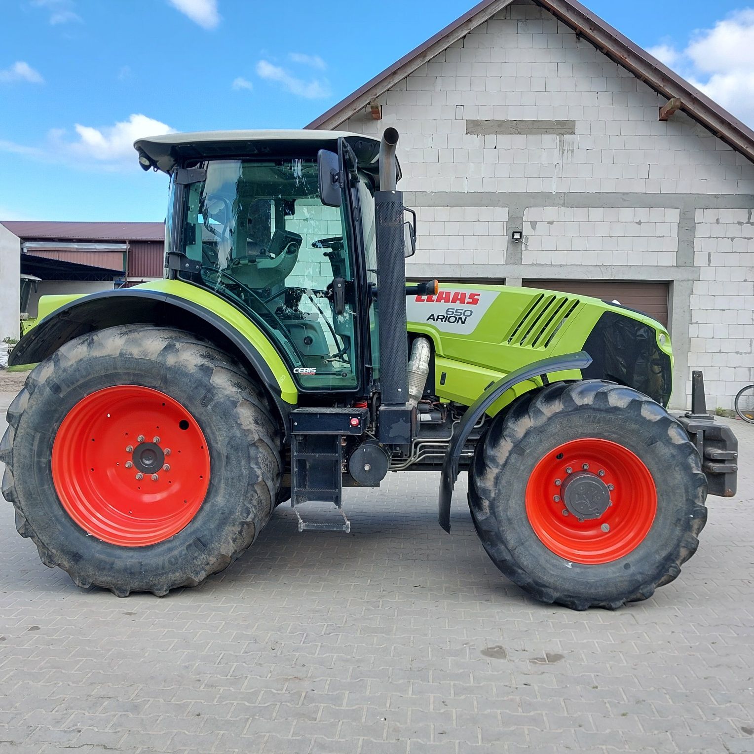 Claas Arion Cebis 650 640 Axion John deere 6190 r m