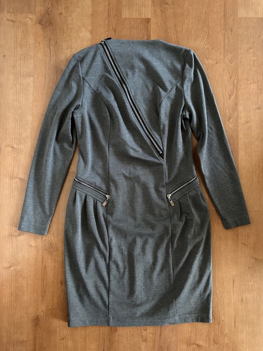 Платье серое Petro Soroka