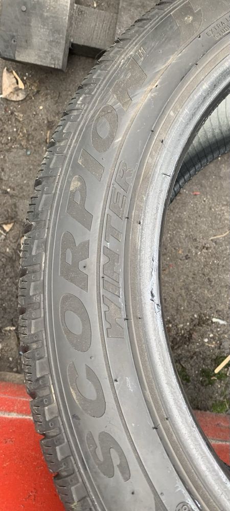 Pirelli 255/45r20 275/45r20 комплект склад зима оригінал б/у шини