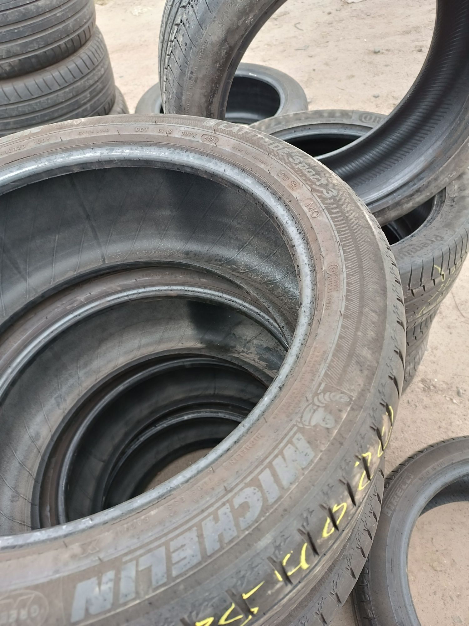 Шини літо Michelin 285/40/20 5,5mm 2021р. 4шт