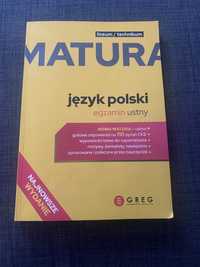 Matura język polski egzamin ustny Greg NOWE WYDANIE