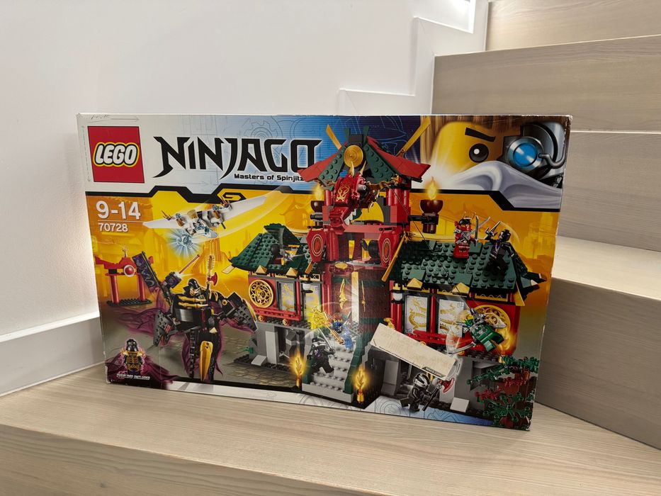 Aktualne UNIKAT LEGO Ninjago 70728 Bitwa o Ninjago KOMPLET z pudełkiem