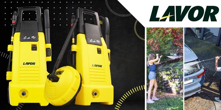 Myjka Ciśnieniowa Lavor Ninja Plus 140 Bar 1900 W + Przystawka T-racer