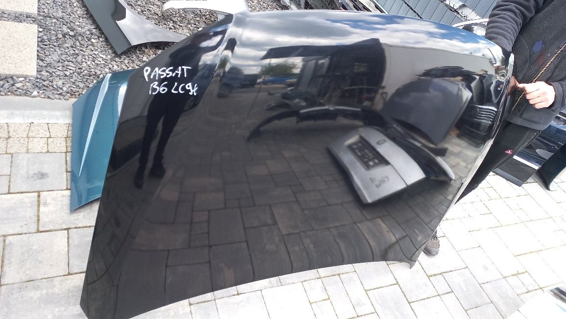 VW Passat b6 maska pokrywa silnika czarna lc9x