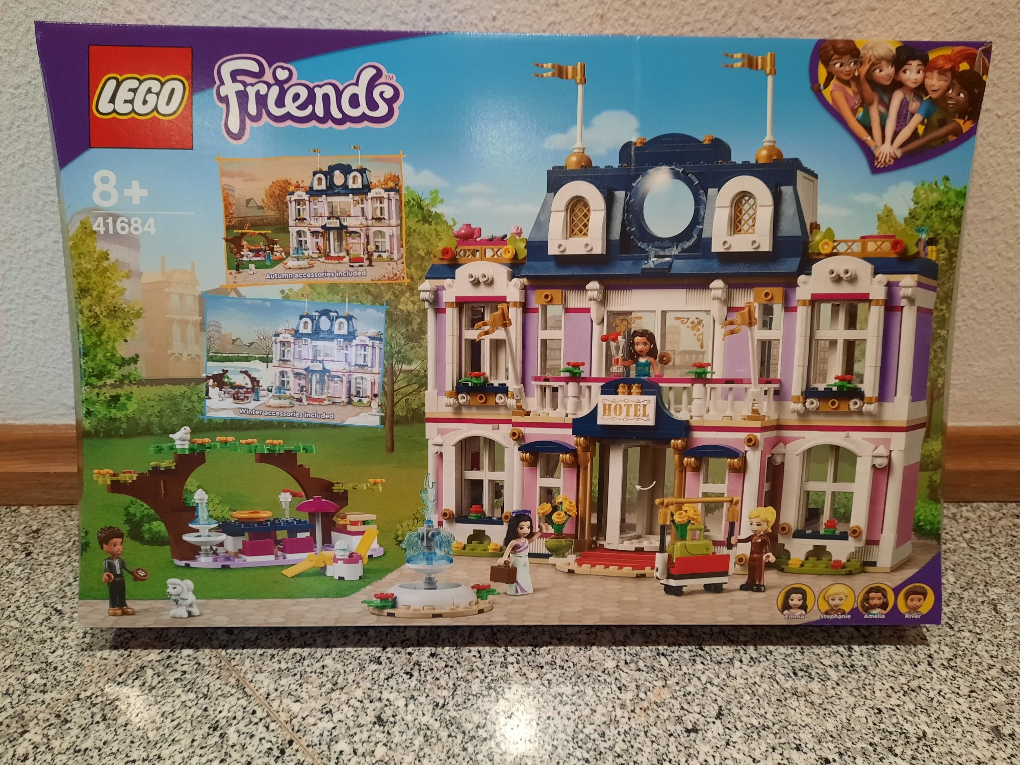 LEGO Friends - Grande Hotel Heartlake City - 41684 - NOVO e SELADO