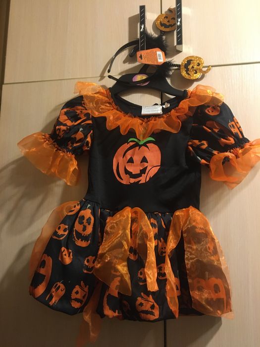 Платье на Хеллоуин для девочки