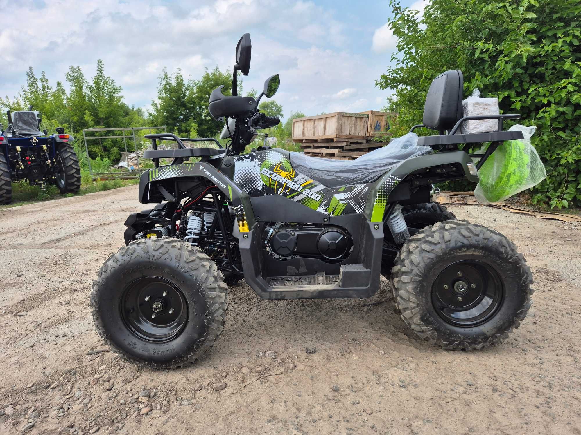 Квадроцикл с лебедкой Comman Scorpion 200cc