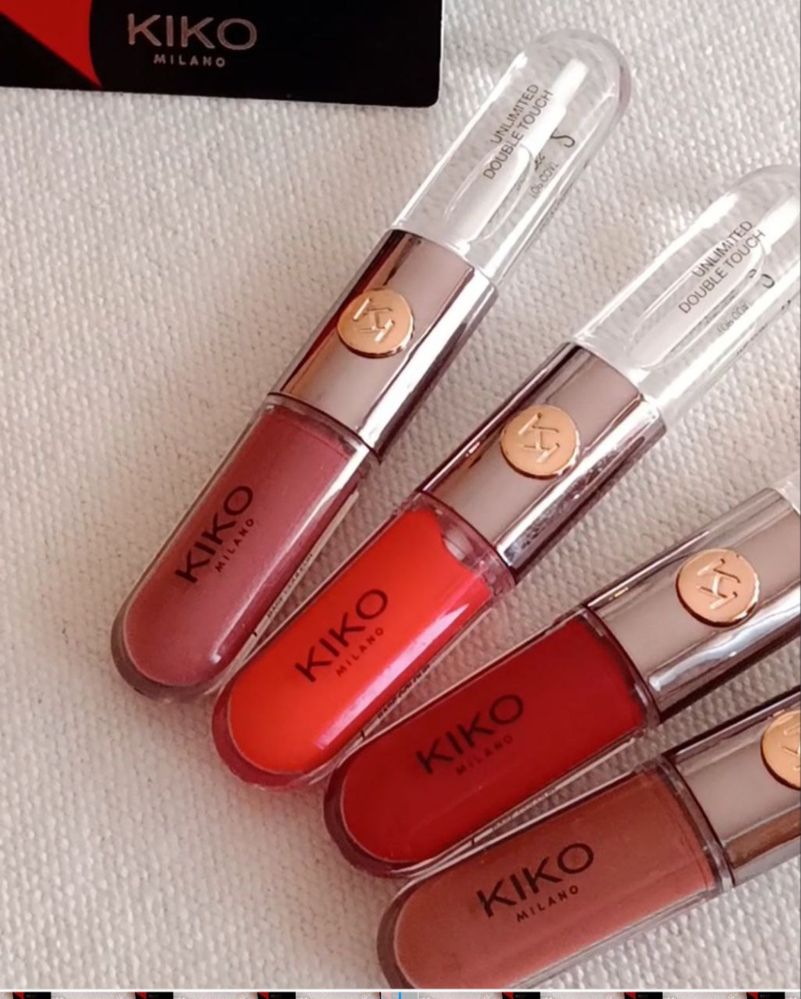 Kiko Milano оригінальний блиск «Подвійний дотик»