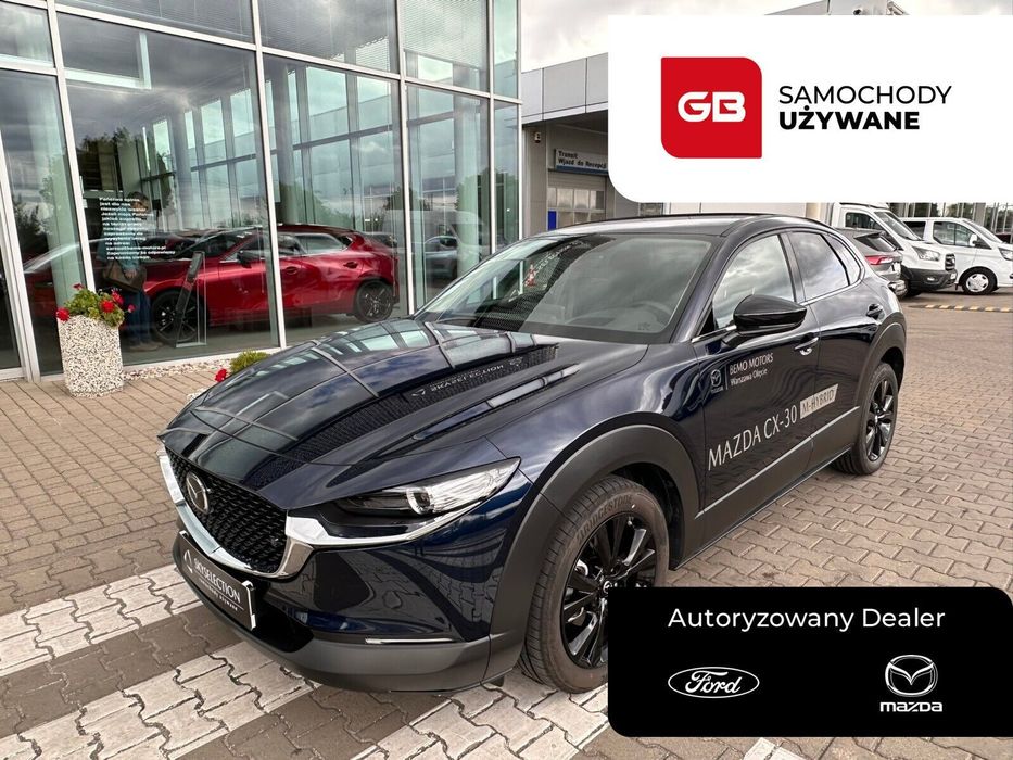 Mazda CX-30 2.0L e-SKYACTIV X 186 KM 6AT Homura, Gwarancja do 11.2030r.