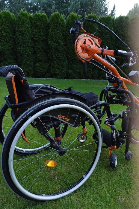 Przystawka QUICKIE Attitude Hybrid Sunrise Medical + wózek QUICKIE