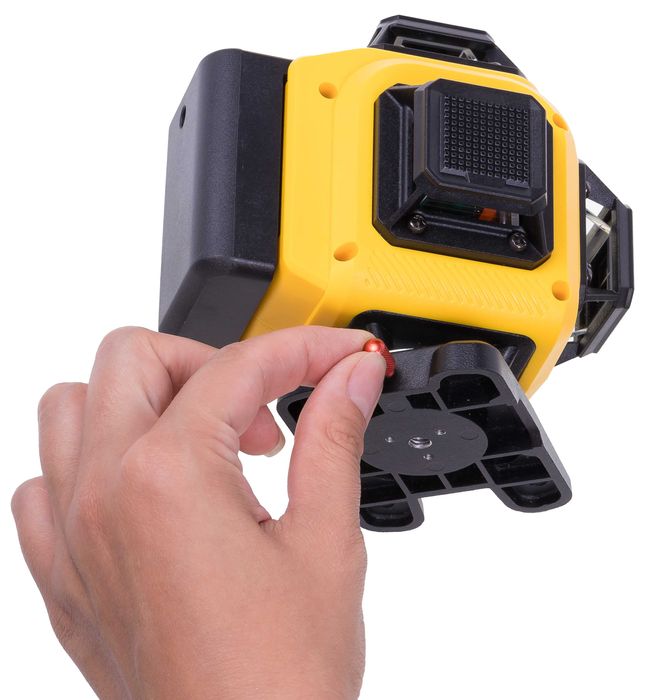 Poziomica laserowa 360 LINBOX ECO 3 Laser krzyżowy 4D ZESTAW