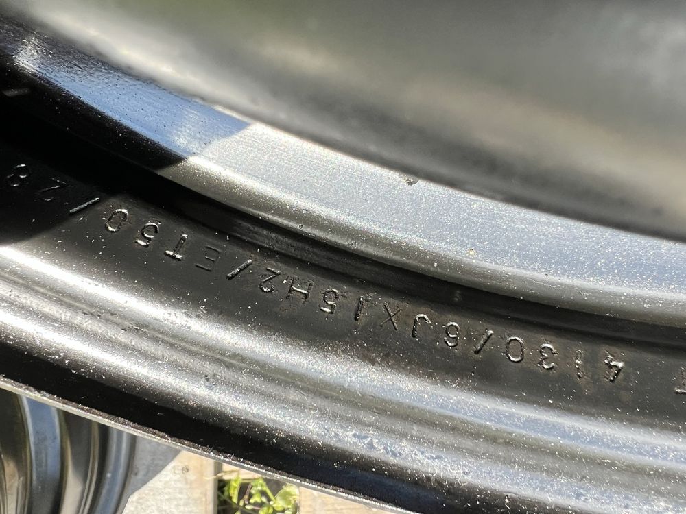 4xfelga stalowa 15” RENAULT/NISSAN (4x100 ET50) z TPMS