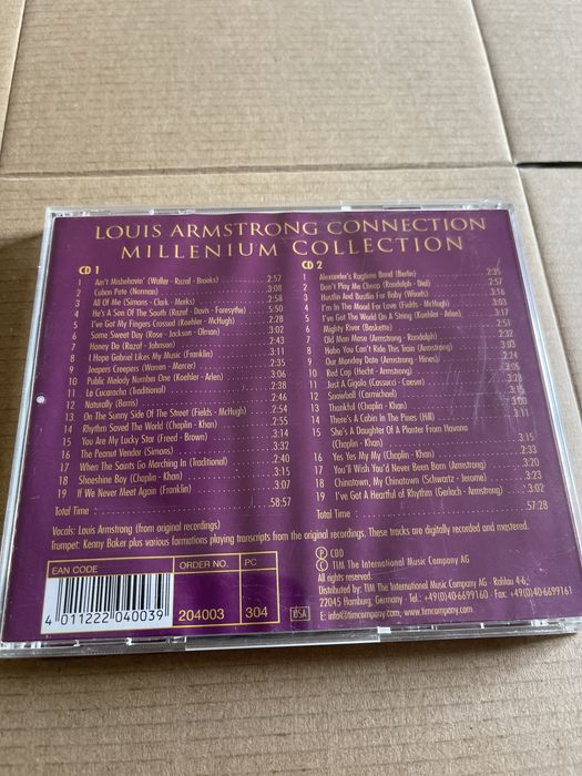 Louis Armstrong connection cd duplo