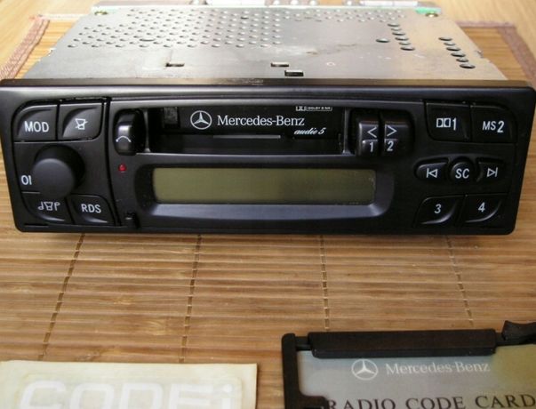 Radio MERCEDES Audio 5 Panasonic W202 W168 z kodem