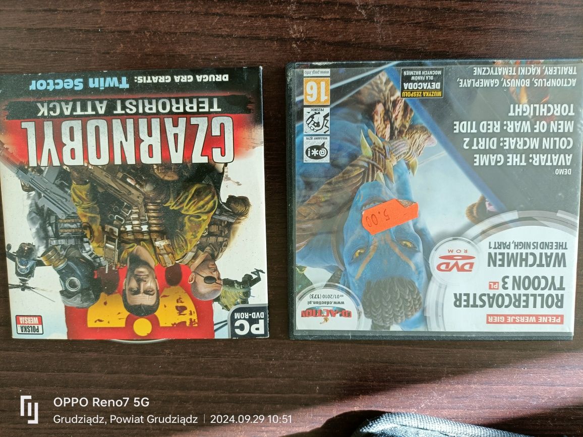 Sprzedam gry na PC różne