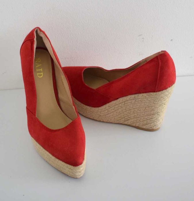 RAID TANIKA czółenka na koturnie 37 buty . 6