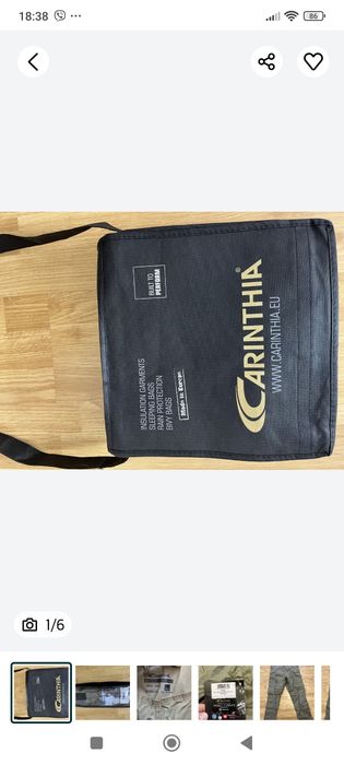 Бойові штани від Carinthia Combat CCT Oliva CM5 Reg. 54 CM4 Multicam R