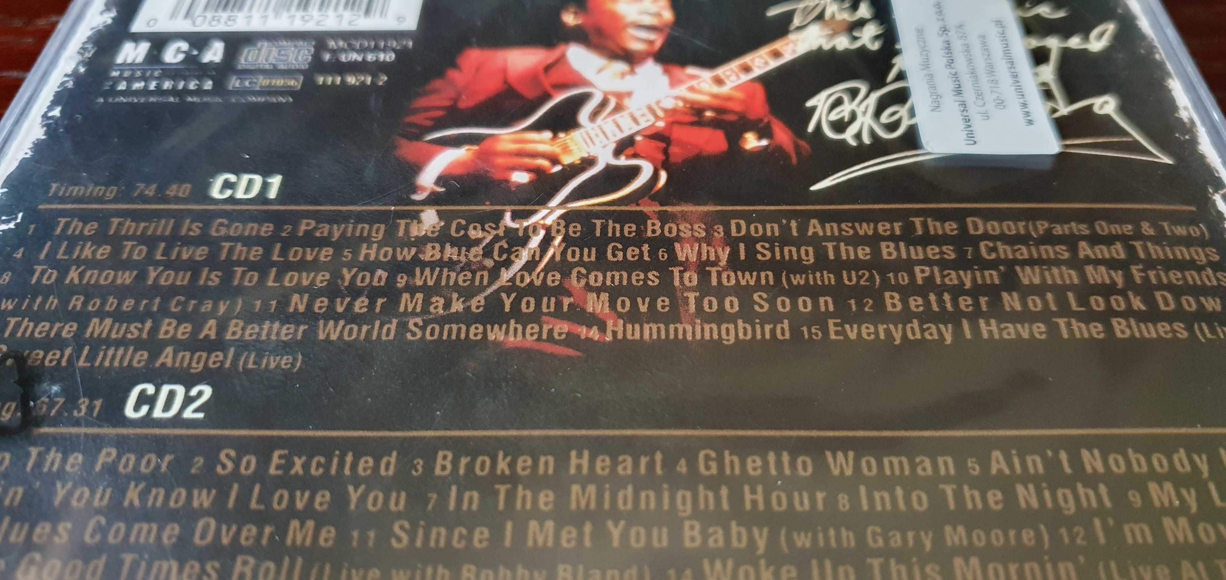 Płyta kompaktowa CD B.B.King - His Definitive Greatest Hits