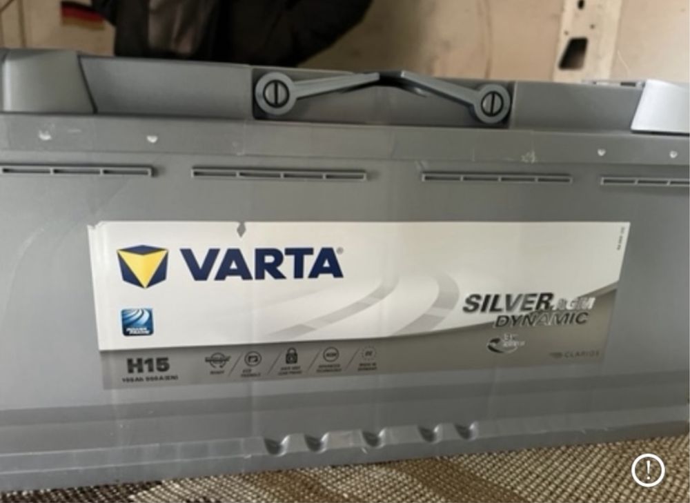 Гелевий Акумулятор VARTA Silver Dynamic AGM 110Ah