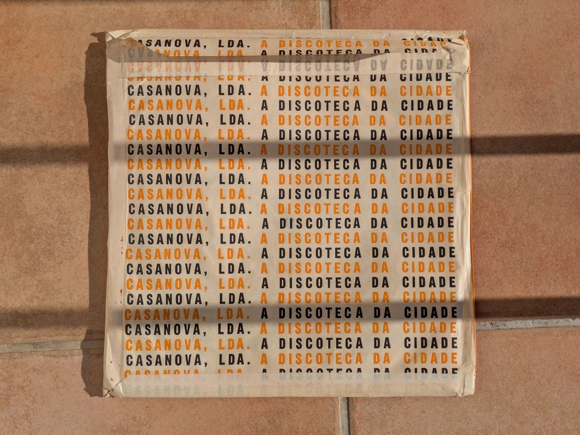Invólucro discos vinil LP Casanova, LDA (Beira Moçambique)