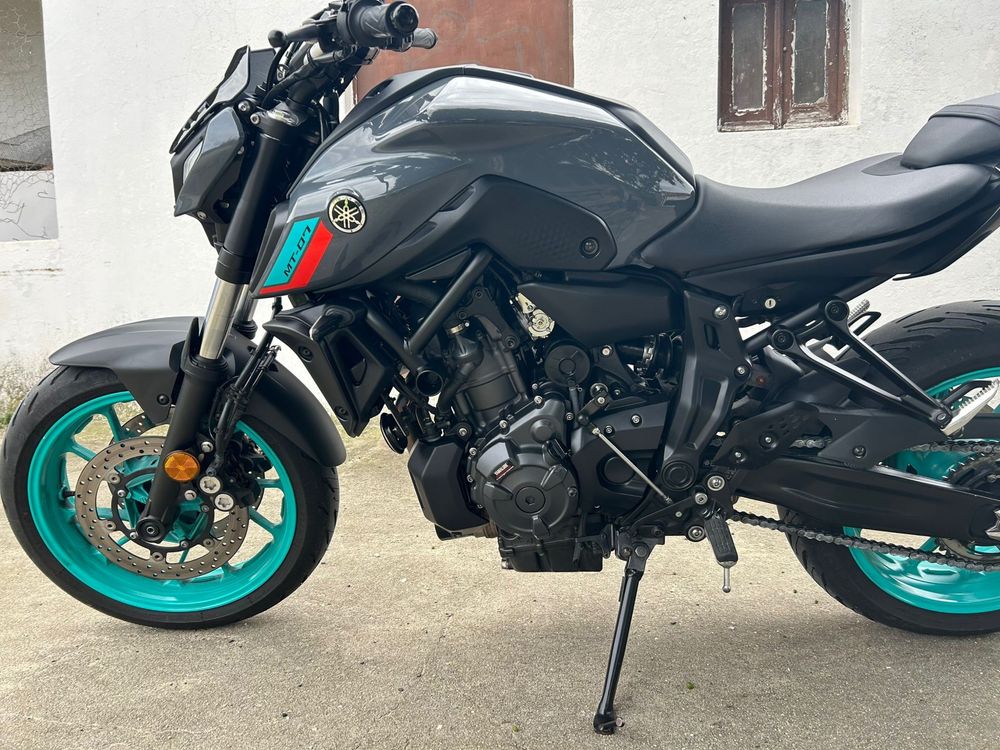 Yamaha MT-07 Cyan Storm