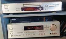 Kino domowe zestaw Onkyo TX-SR502E + odtwarzacz Samsung Blu-ray