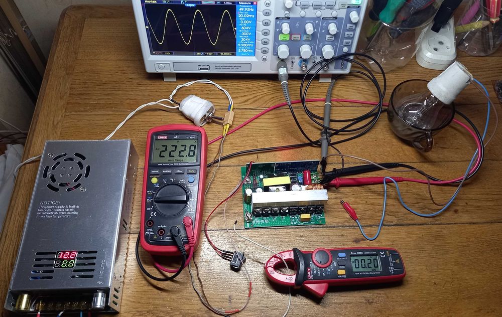 Плата готового інвертора чистий синус на 12V 350 Ват