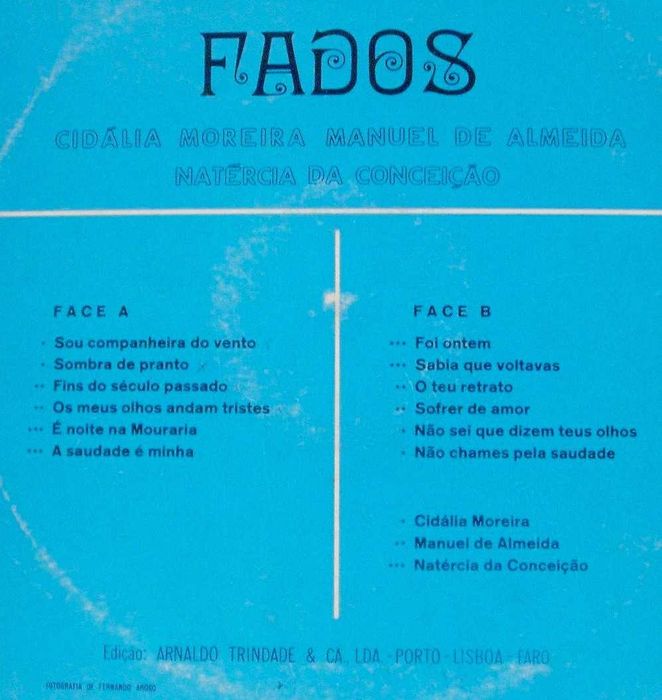 FADOS - Cidália Moreira +