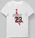 Koszulka Jordan 23 biała 3XL