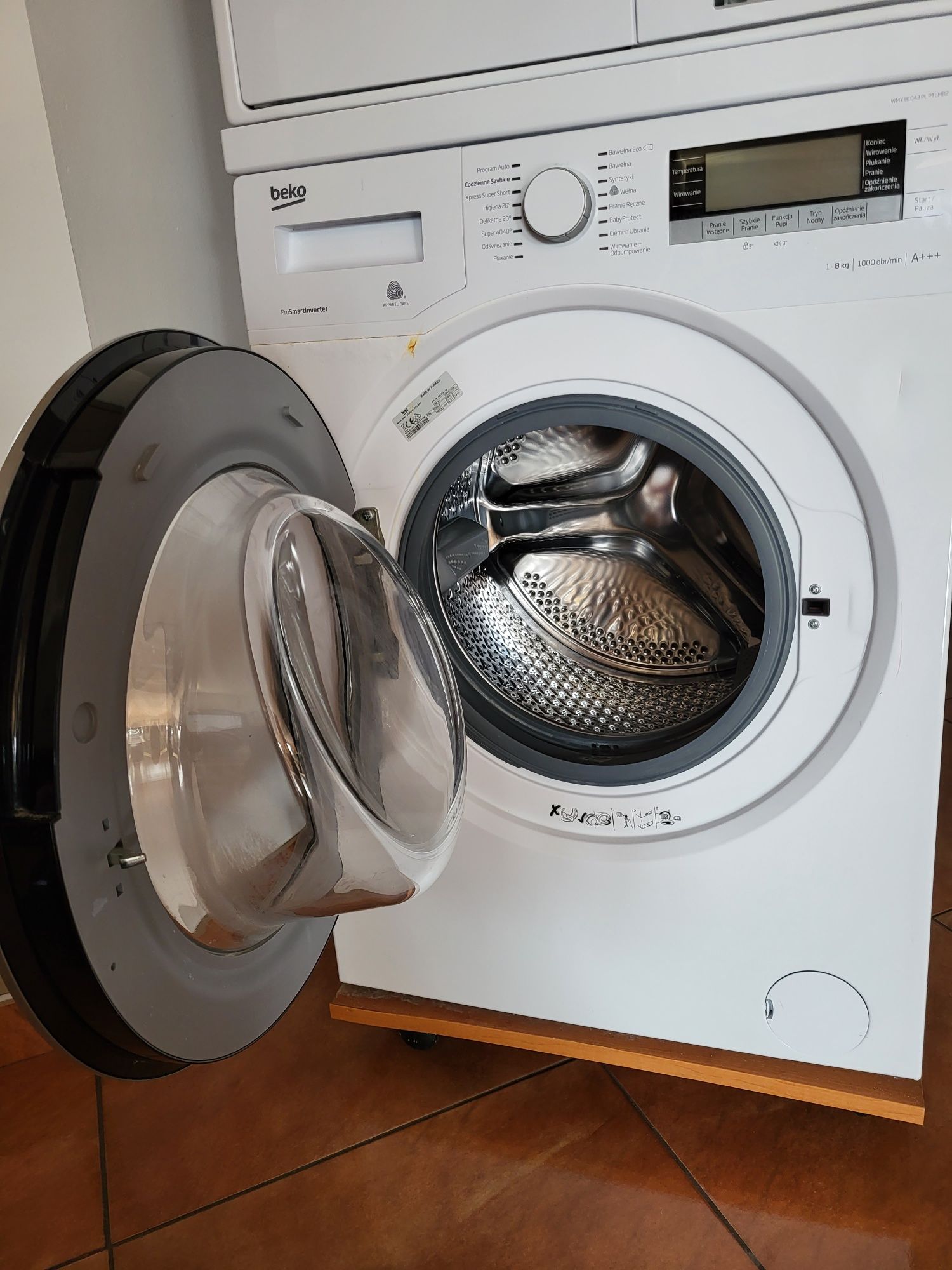 Komplet pralka i suszarka Beko 8kg