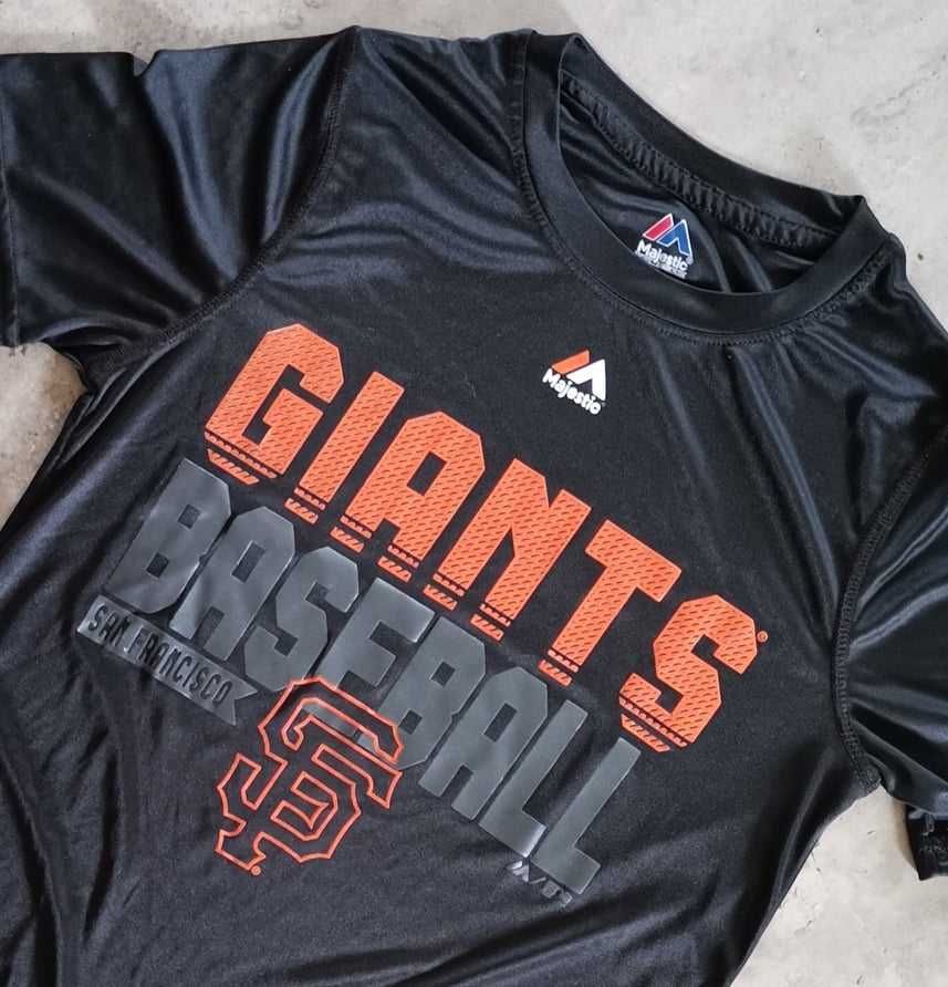 Koszulka trening Majestic MLB Giants San Francisco Baseball 10 12 lat