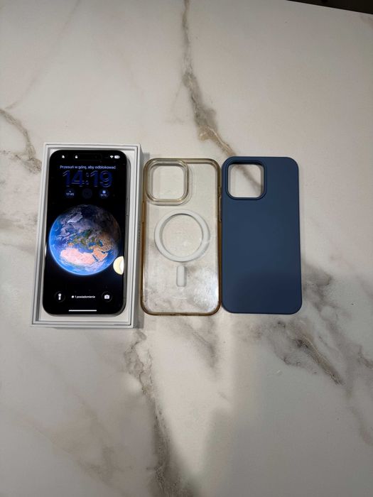 Iphone 15 pro max 256GB, stan 9/10 komplet, bateria 100%